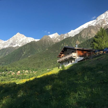 Amazing View Appartement Du Chalet Les Houches Luaran gambar