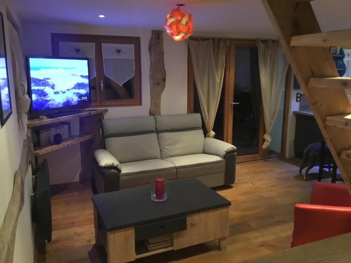 Amazing View Appartement Du Chalet Les Houches Luaran gambar