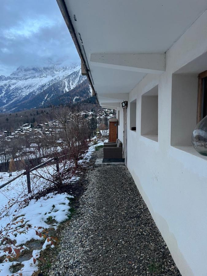 Amazing View Appartement Du Chalet Les Houches Luaran gambar