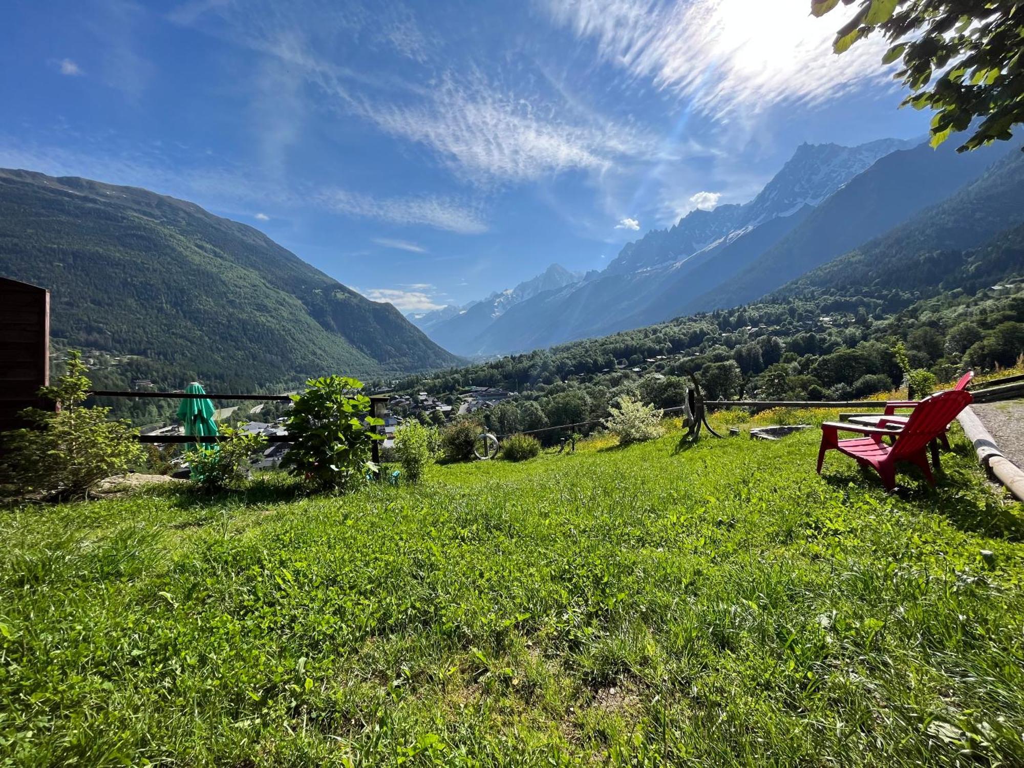 Amazing View Appartement Du Chalet Les Houches Luaran gambar