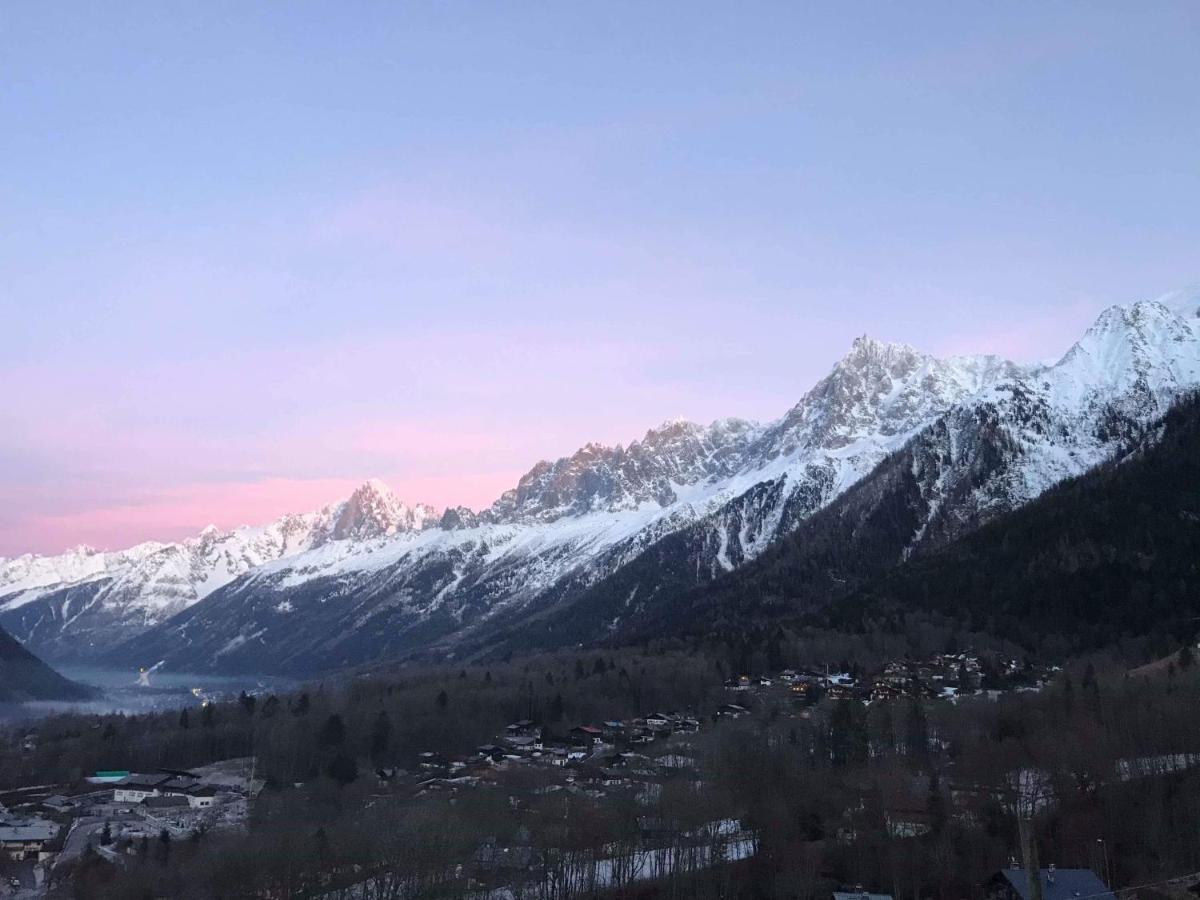 Amazing View Appartement Du Chalet Les Houches Luaran gambar