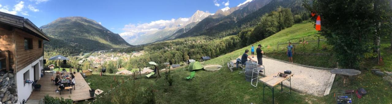 Amazing View Appartement Du Chalet Les Houches Luaran gambar