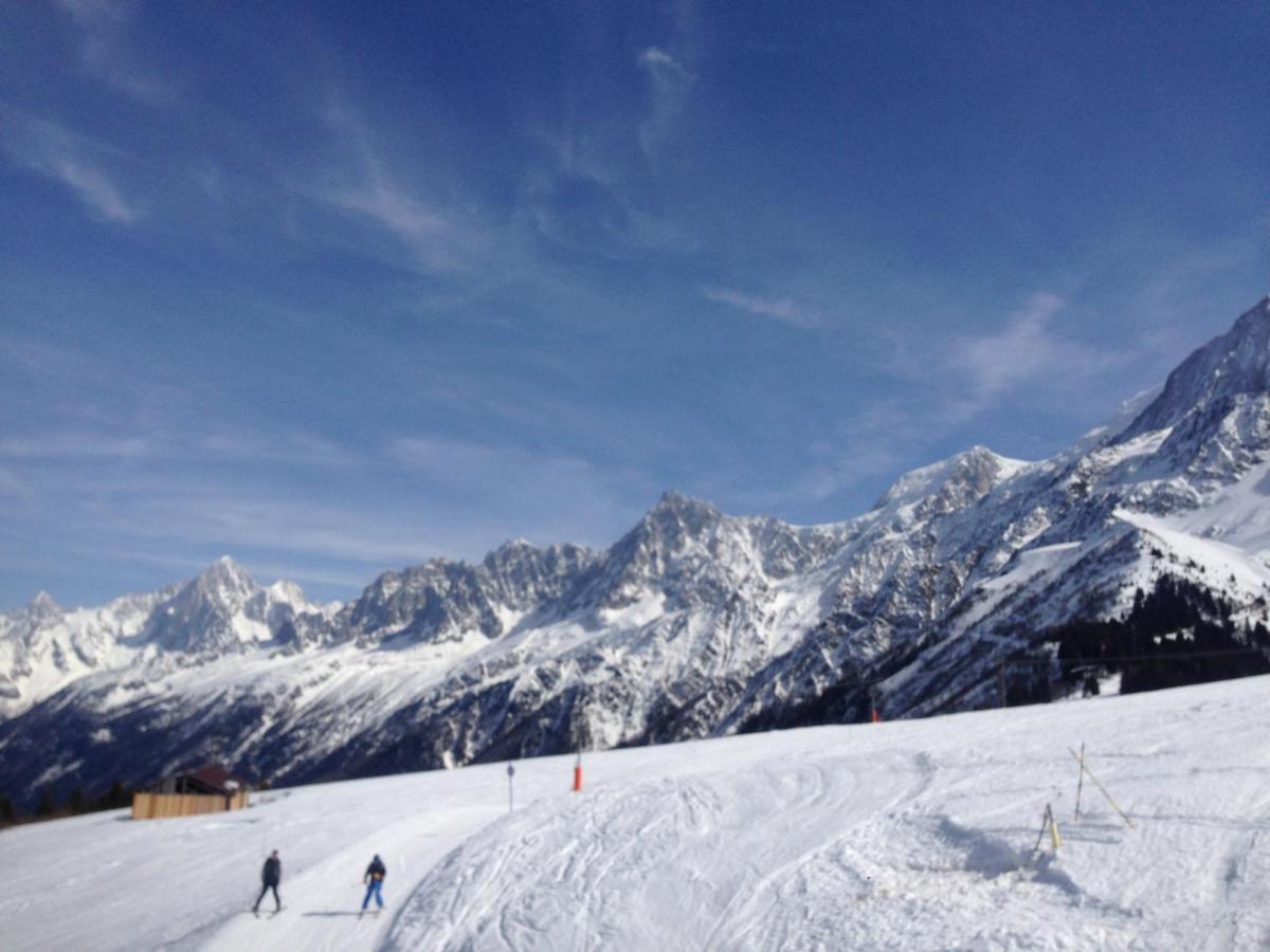 Amazing View Appartement Du Chalet Les Houches Luaran gambar