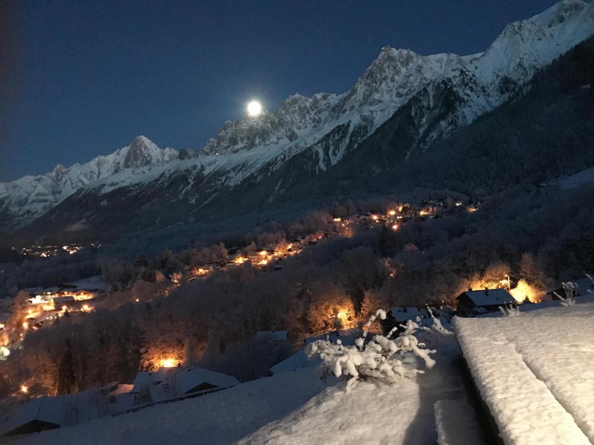 Amazing View Appartement Du Chalet Les Houches Luaran gambar